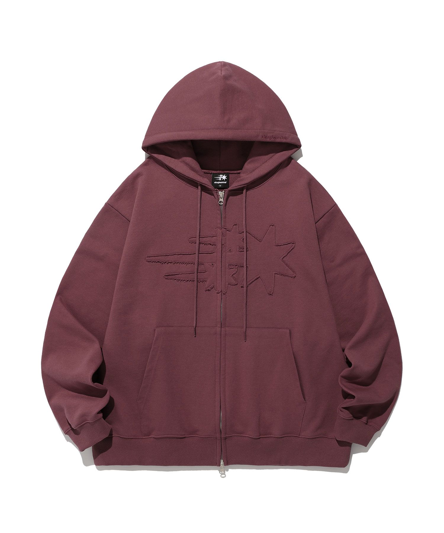 Nice Ghost Club★韓国★人気★3STAR LOGO ZIP HOODIE_6colors Nice Ghost Club☆韓国☆人気☆3STAR LOGO ZIP HOODIE_6colors