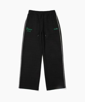 아티산 트위드 트랙팬츠 BLACK