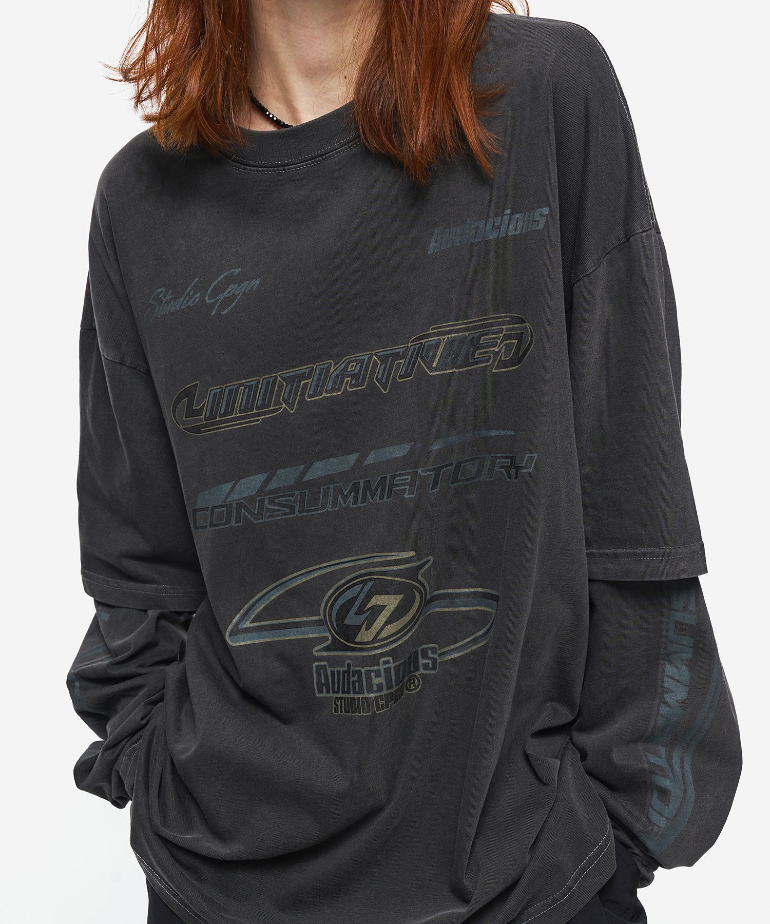 MUSINSA | CPGN STUDIO FEARLESS Layered Pigment Long Sleeve