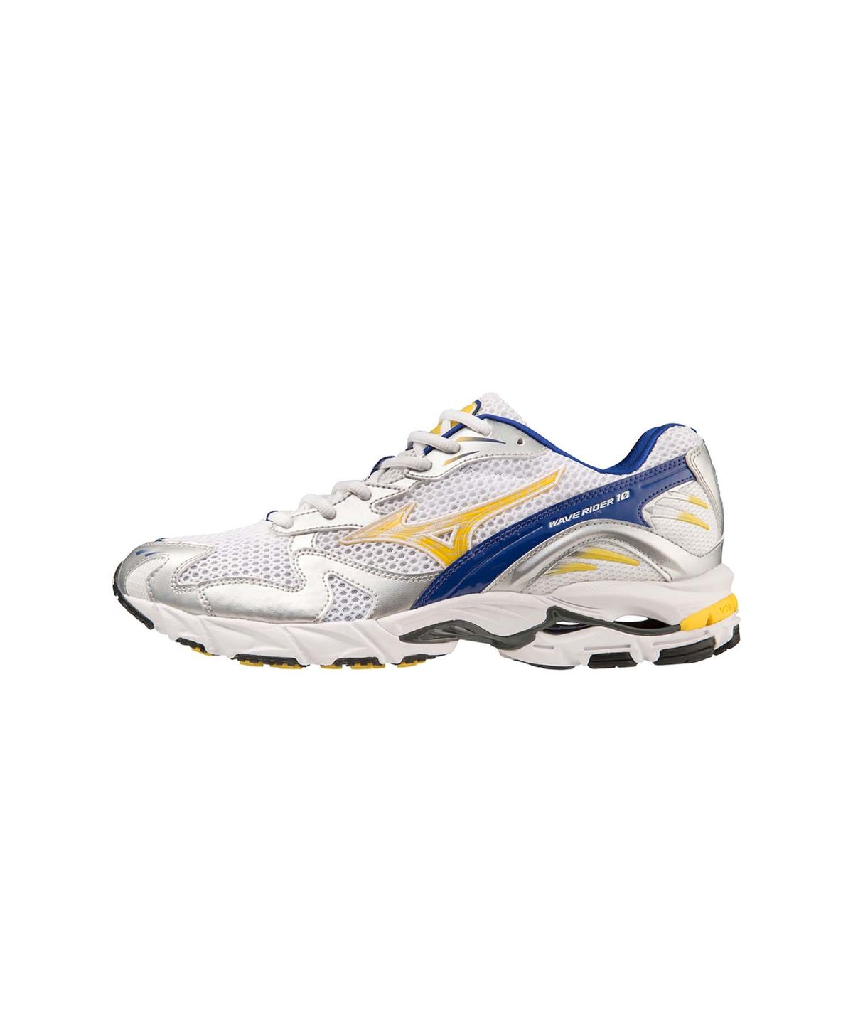 미즈노(MIZUNO) (공용) 웨이브 라이더 10 - 화이트:썬스트럭:매저린 블루 / D1GA210400