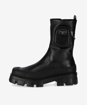 코블스톤 부츠 - 블랙 / 2UG010A21F0002