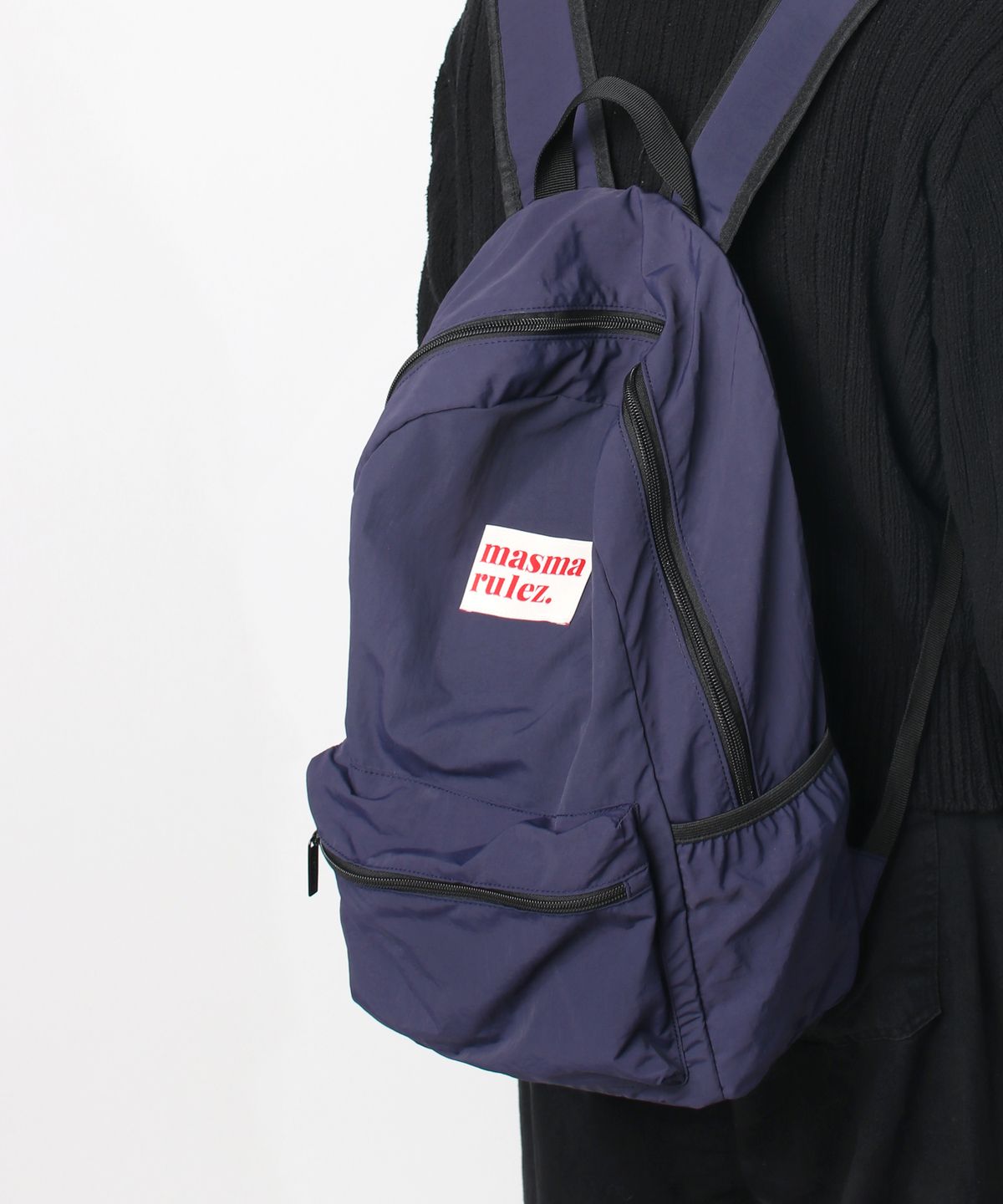 마스마룰즈(MASMARULEZ) Daily backpack_Navy