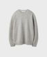 CASHMERE WOOL CREWNECK KNIT [LIGHT GRAY]