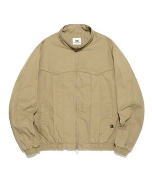 웨스턴 블루종 점퍼 베이지