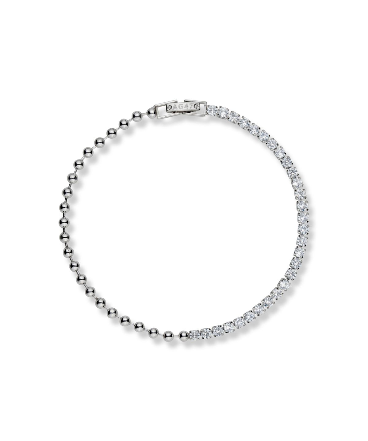 에이지47(AG47) i need. Bracelet -18 Ball 3mm Cubic Chains Mixed