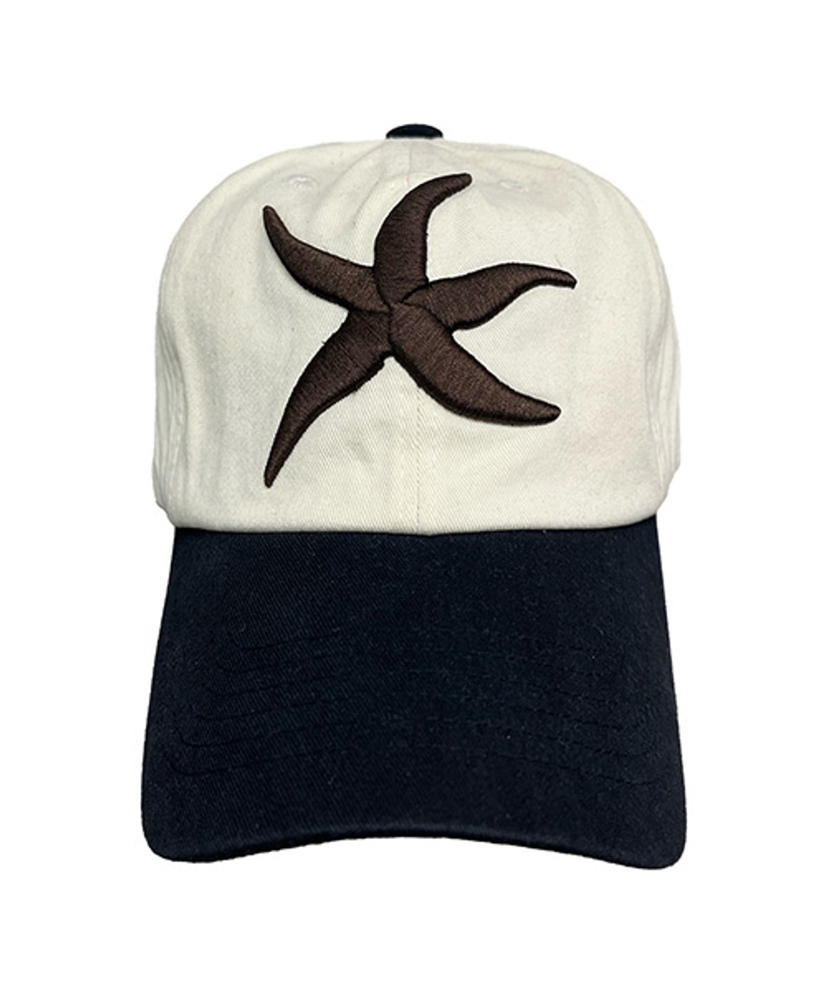 더콜디스트모먼트(THE COLDEST MOMENT) TCM starfish classic cap (ivory/black)