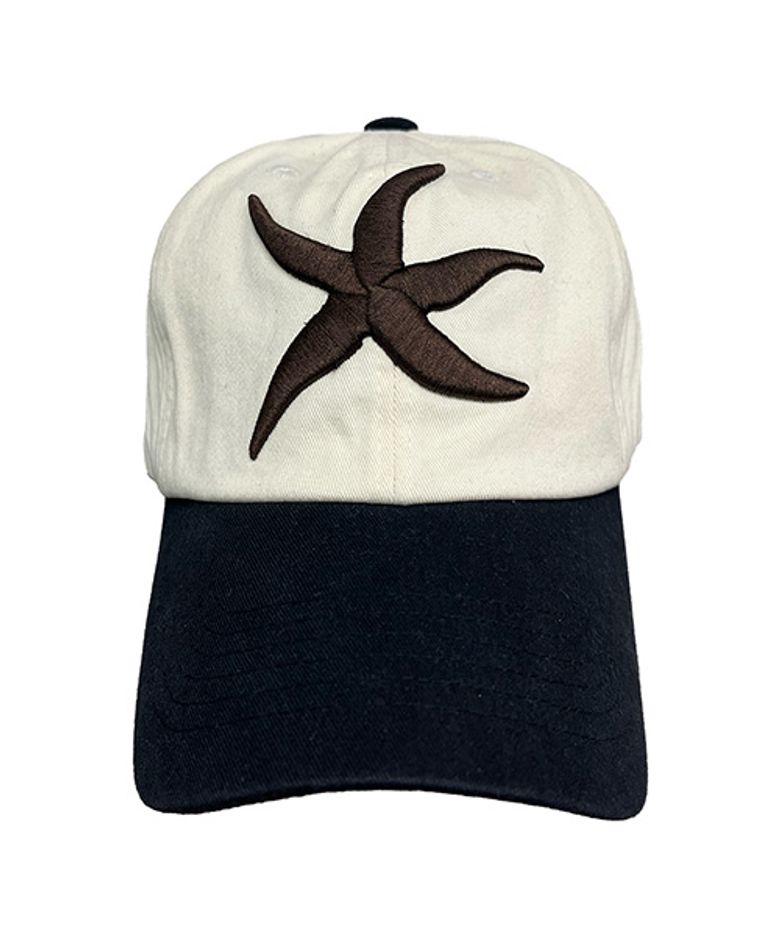 TCM starfish classic cap (ivory/black)