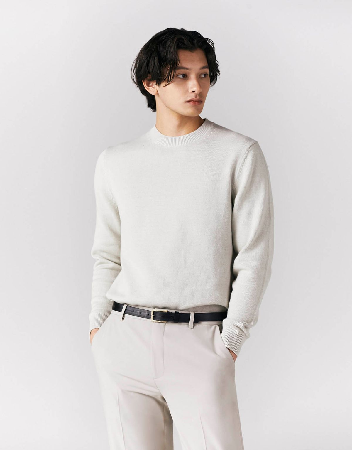 지오다노(GIORDANO) 프리미엄 크루넥 스웨터(7GG) 054511 [2color]