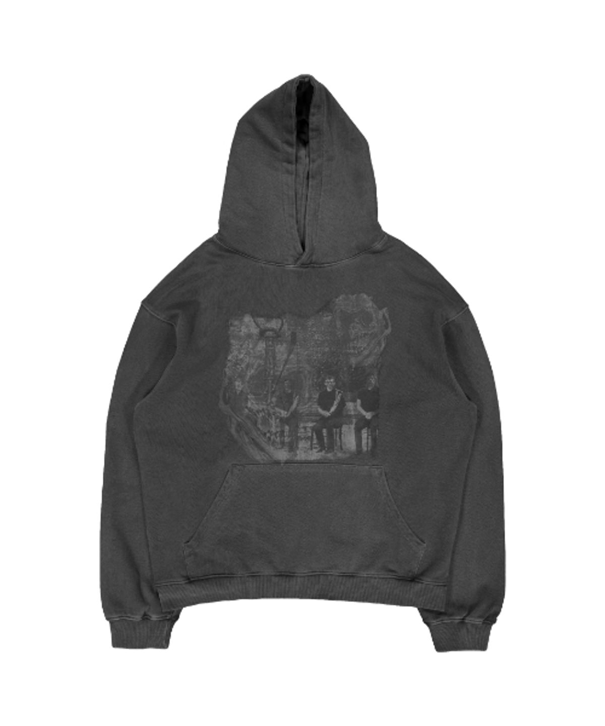 더콜디스트모먼트(THE COLDEST MOMENT) TCM devil hoodie (charcoal)
