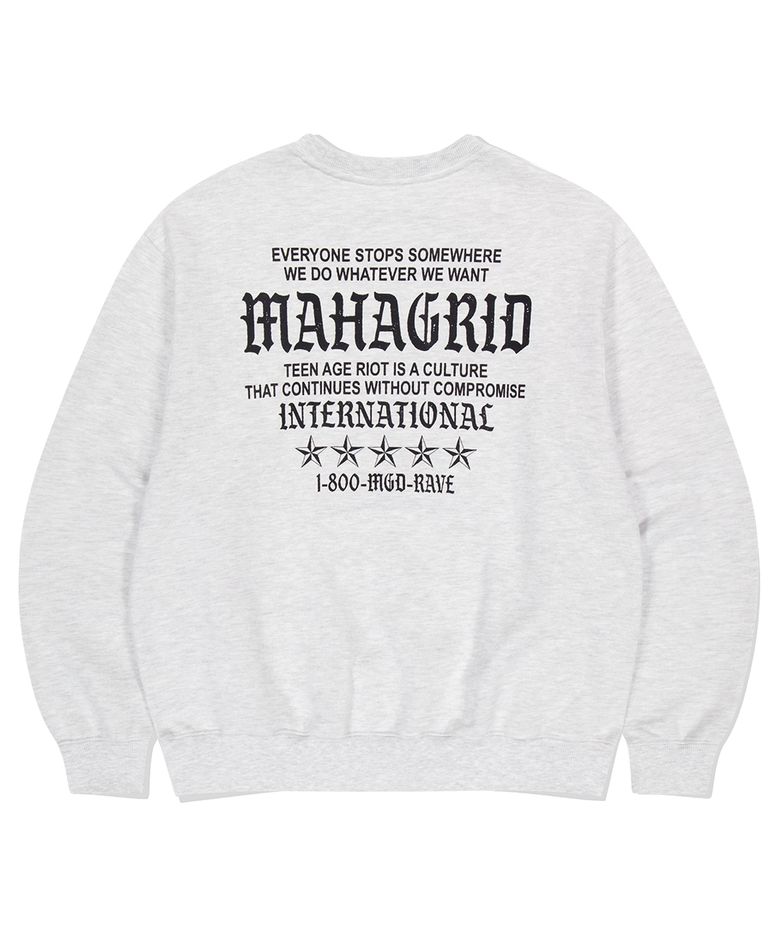 INTERNATIONAL SWEATSHIRT LIGHT GREY(MG2ESMM452A)