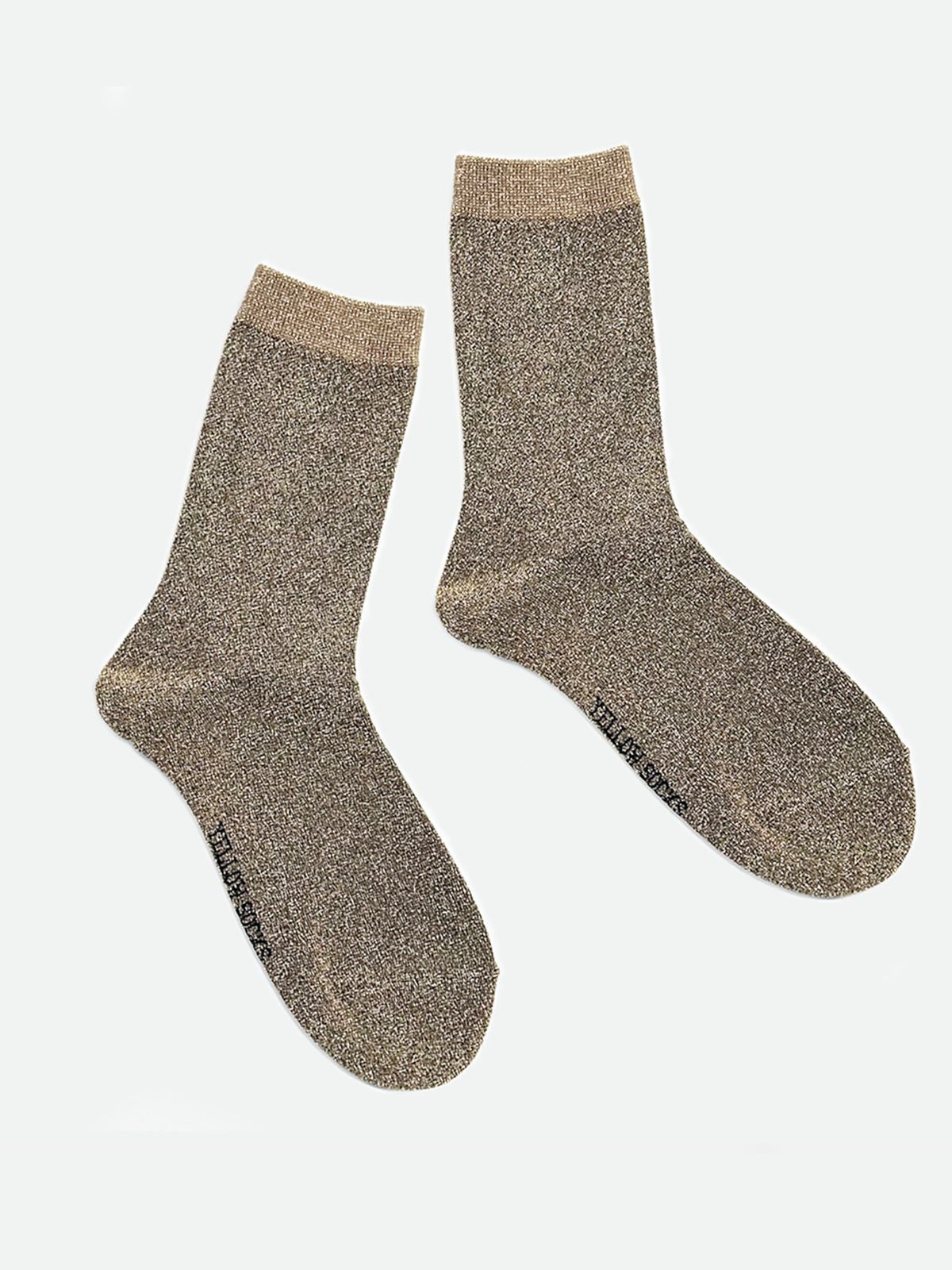 옐로우삭스(YELLOWSOCKS) 글리터 삭스 골드