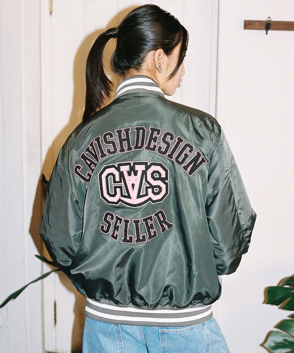 コート CAVISH CVS BASEBALL JACKET CHARCOALCV2ESUJ240A CVS BASEBALL JACKET CHARCOAL(CV2ESUJ240A) - cavish | 60