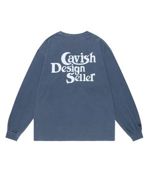PIGMENT SELLER LOGO LS TEE BLUE(CV2ESUT552A)