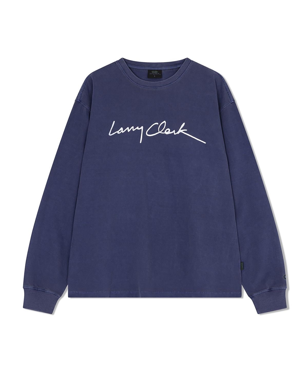 래리클락(LARRY CLARK) L.C SIGN LOGO LS BLUE - 사이즈 & 후기 | 무신사