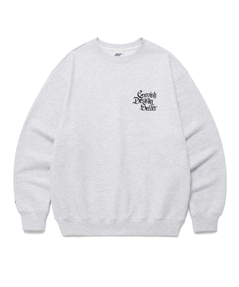 [CAVISH] GOTHIC SELLER LOGO SWEATSHIRT ★大人気★ ☆24SS新作☆CAVISH☆GOTHIC SELLER LOGO SWEATSHIRT (CAVISH