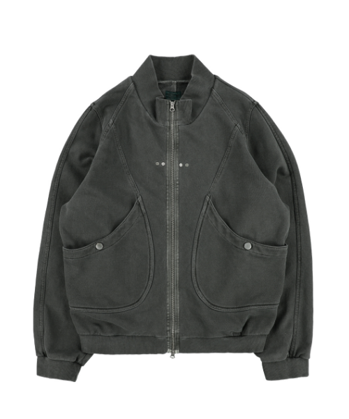 MUSINSA公式 | THE COLDEST MOMENT TCM vintage jersey zip-up (khaki)