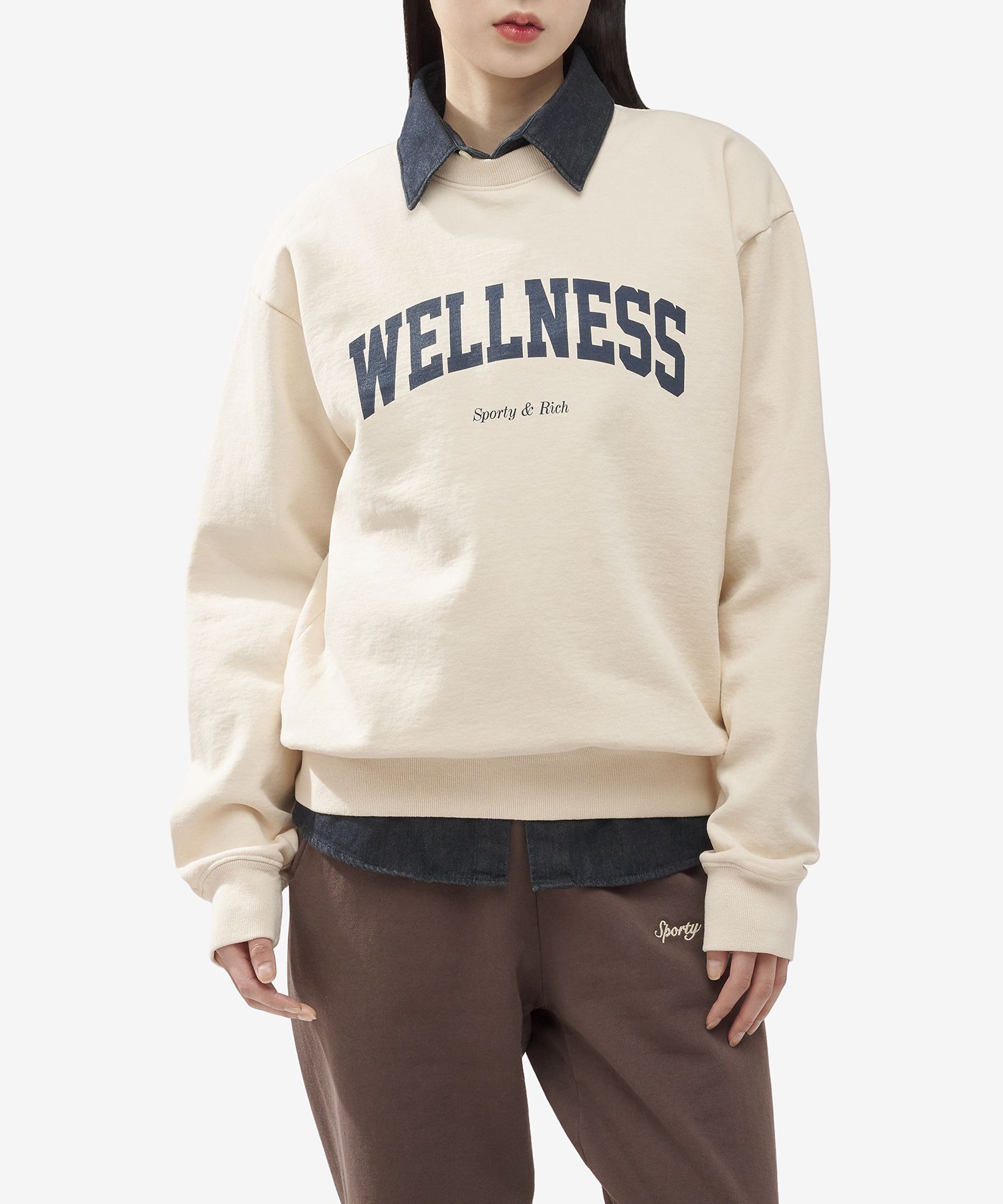 Sporty&Rich wellnessスウェット MUSINSA公式 | SPORTY&RICH 