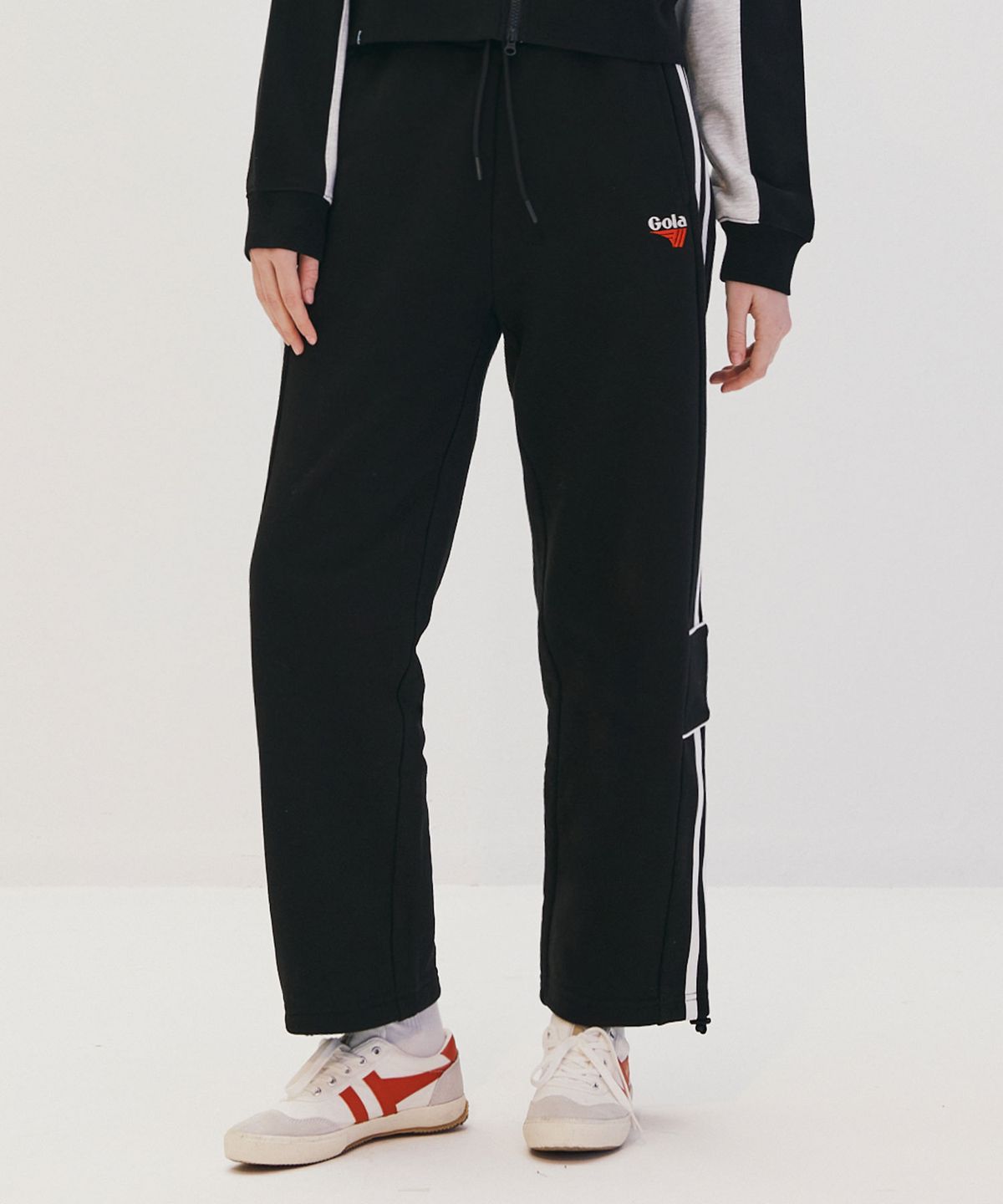 골라(GOLA) TRACK SWEATPANTS [BLACK]