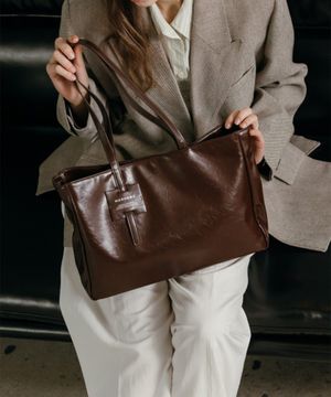 안나 미디움 쇼퍼 숄더백