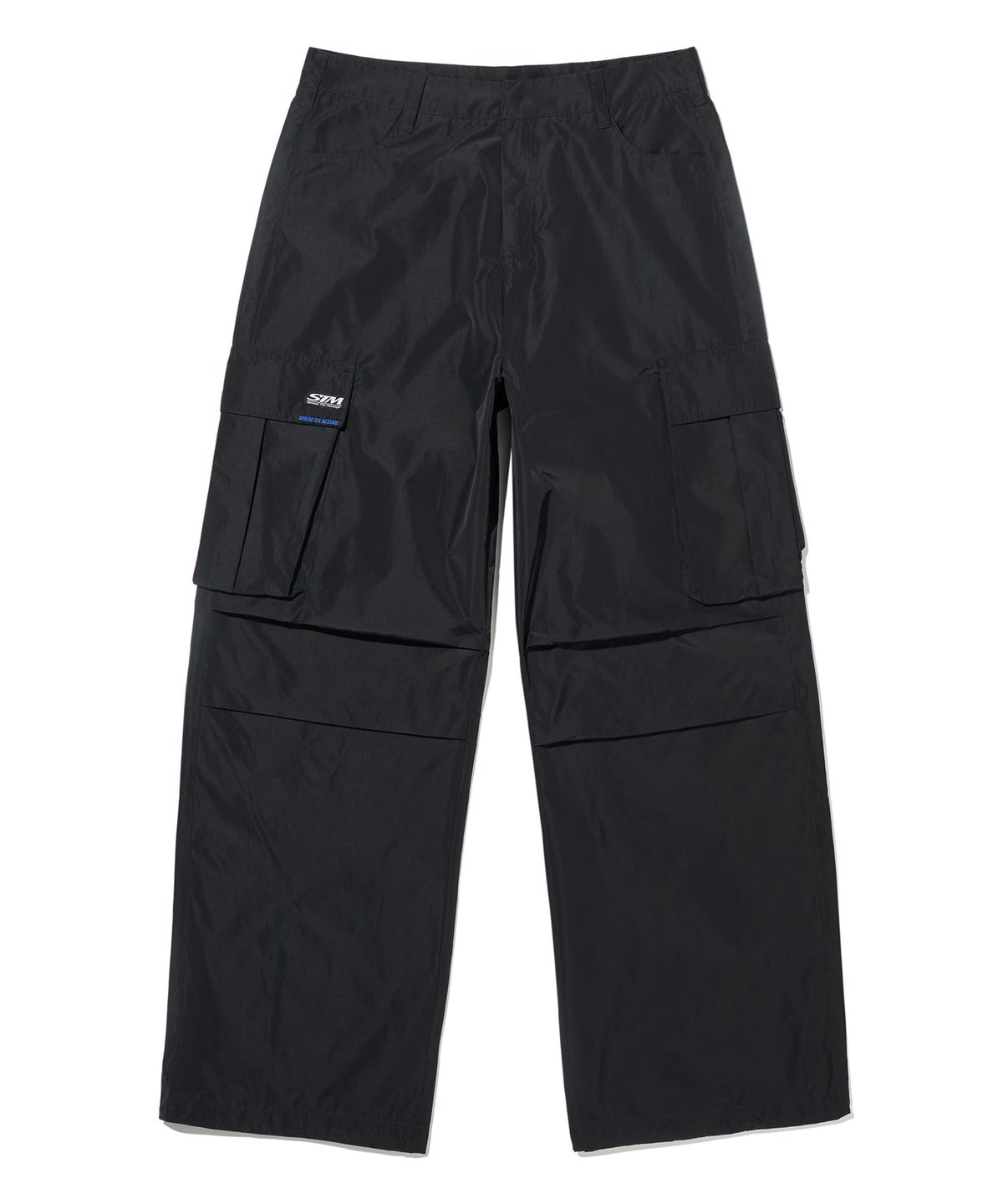 브라운브레스(BROWNBREATH) W STM CARGO PANTS - BLACK