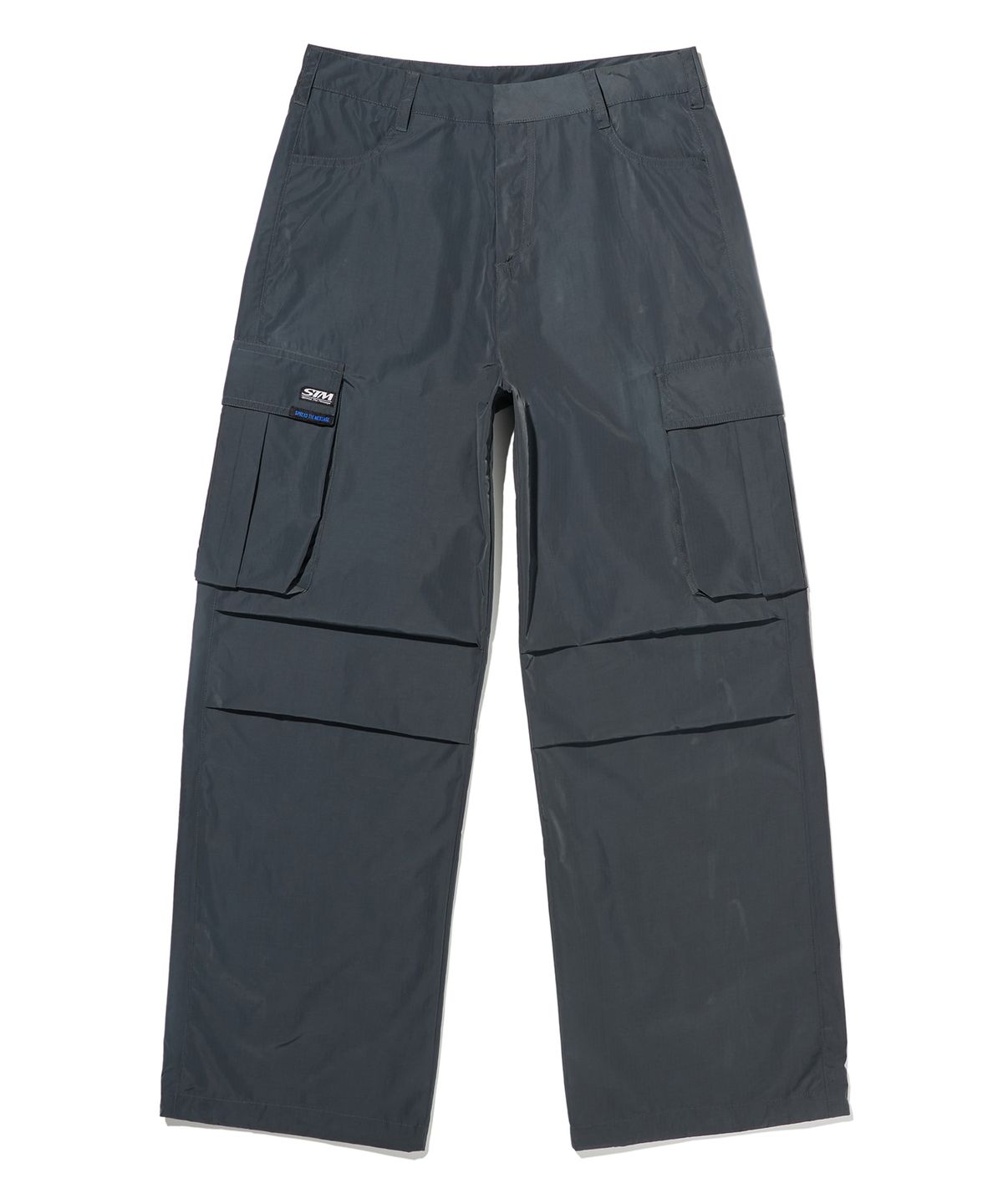 브라운브레스(BROWNBREATH) W STM CARGO PANTS - CHARCOAL