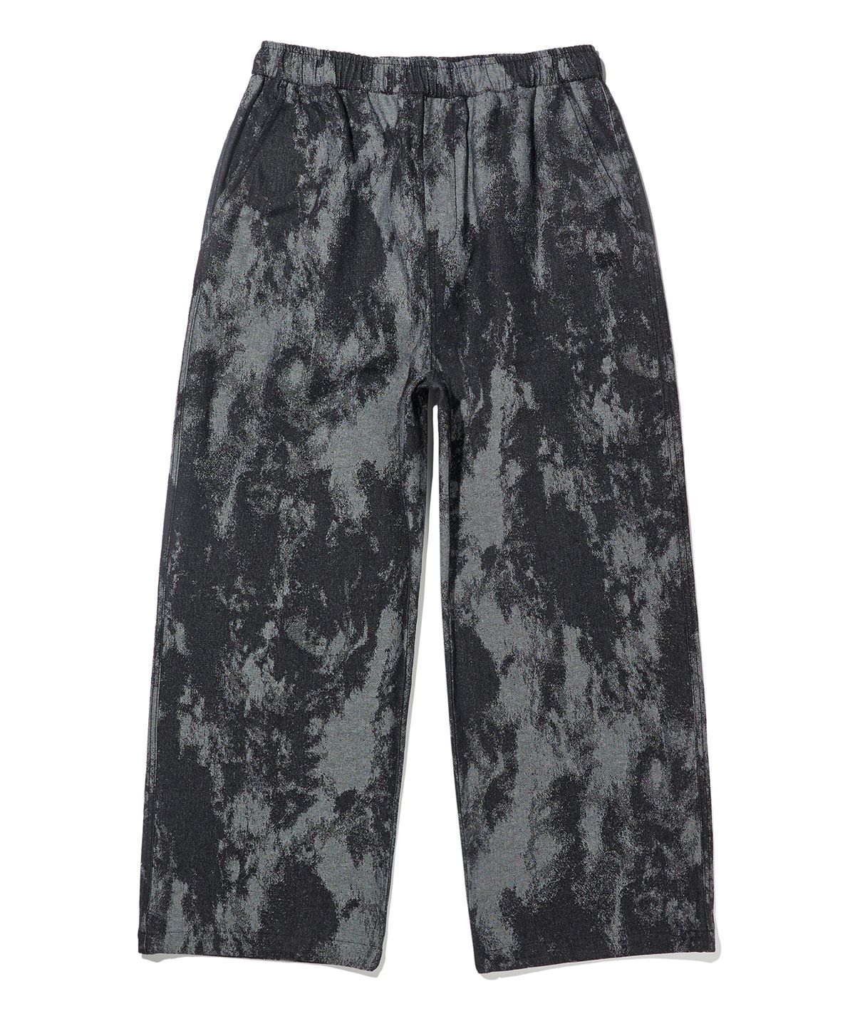 브라운브레스(BROWNBREATH) SPECKLED PANTS - BLACK