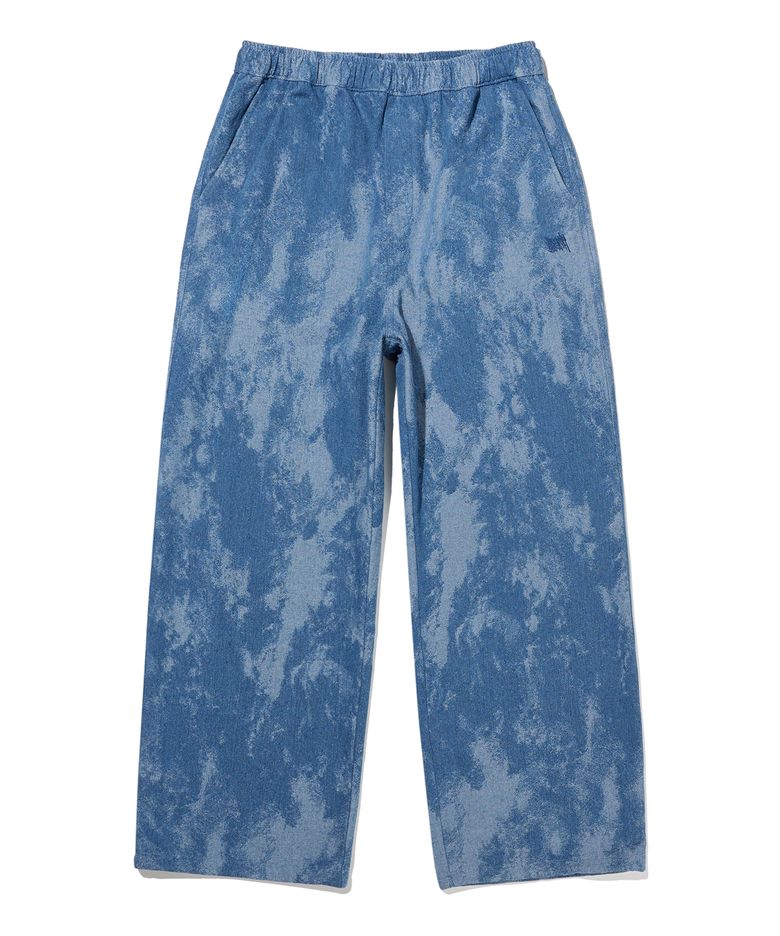 SPECKLED PANTS - LIGHT BLUE