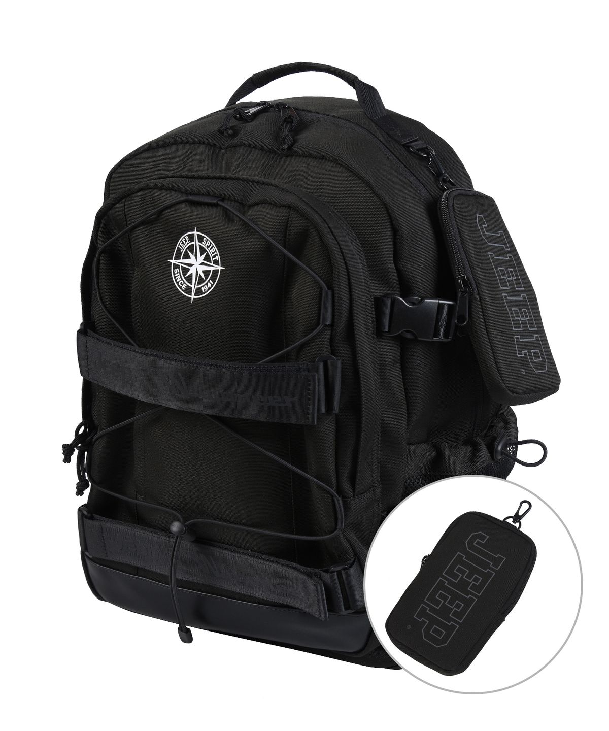 지프(JEEP) SG Wagoneer Backpack (JP0GAU001BK)
