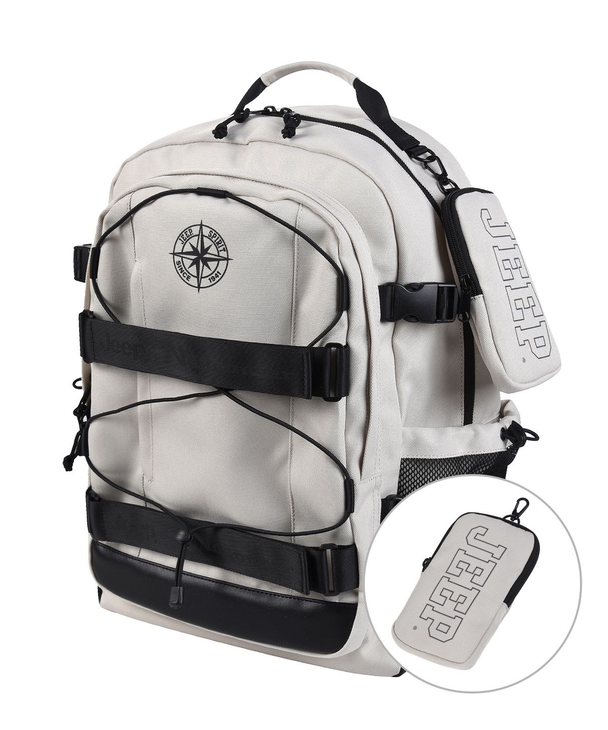 지프(JEEP) SG Wagoneer Backpack (JP0GAU001IV)