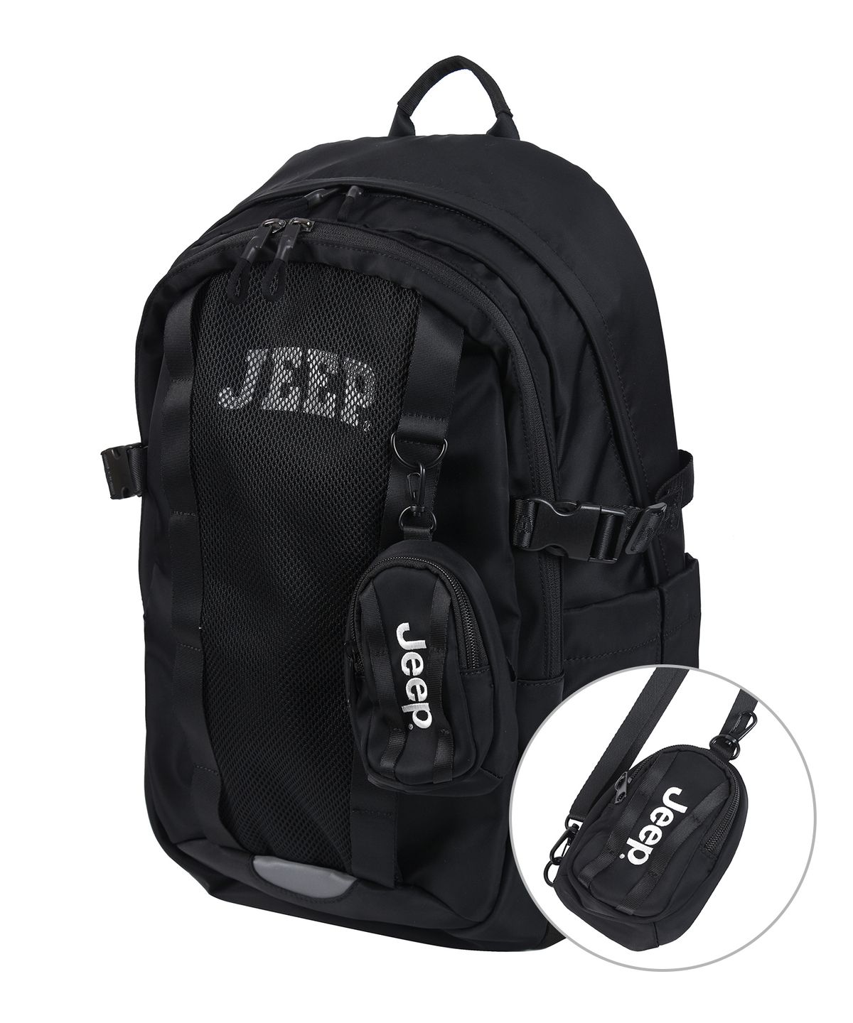 지프(JEEP) SG 3M Backpack (JP0GAU002BK)