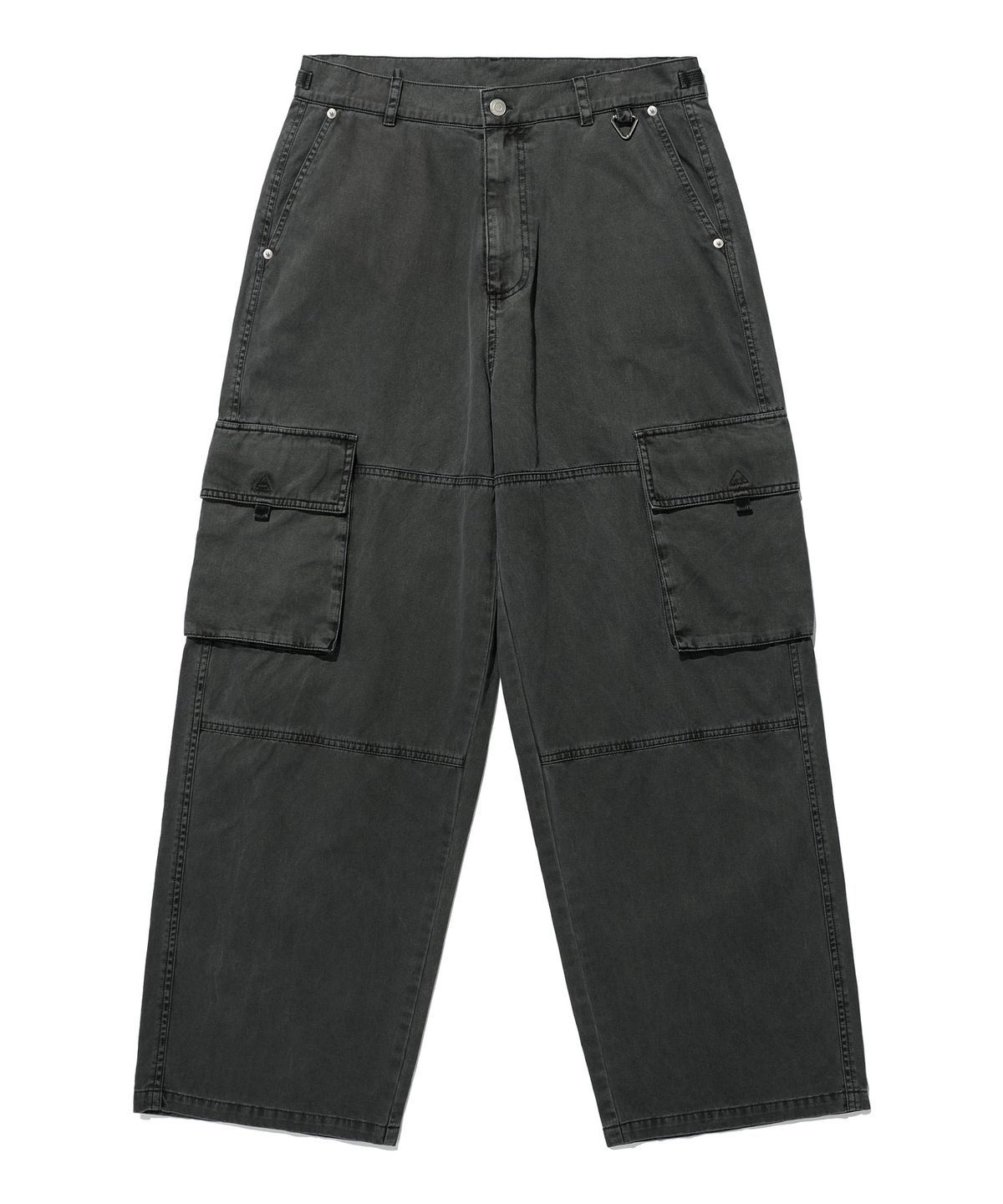 이스트쿤스트(ISTKUNST) WASHED CARGO WIDE PANTS_BLACK(IK2ESMPA10A)