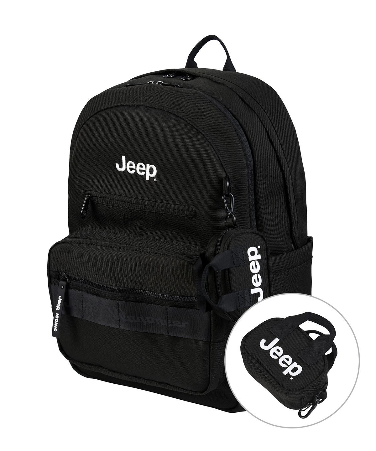 지프(JEEP) SG Essential Backpack (JP0GAU099BK)