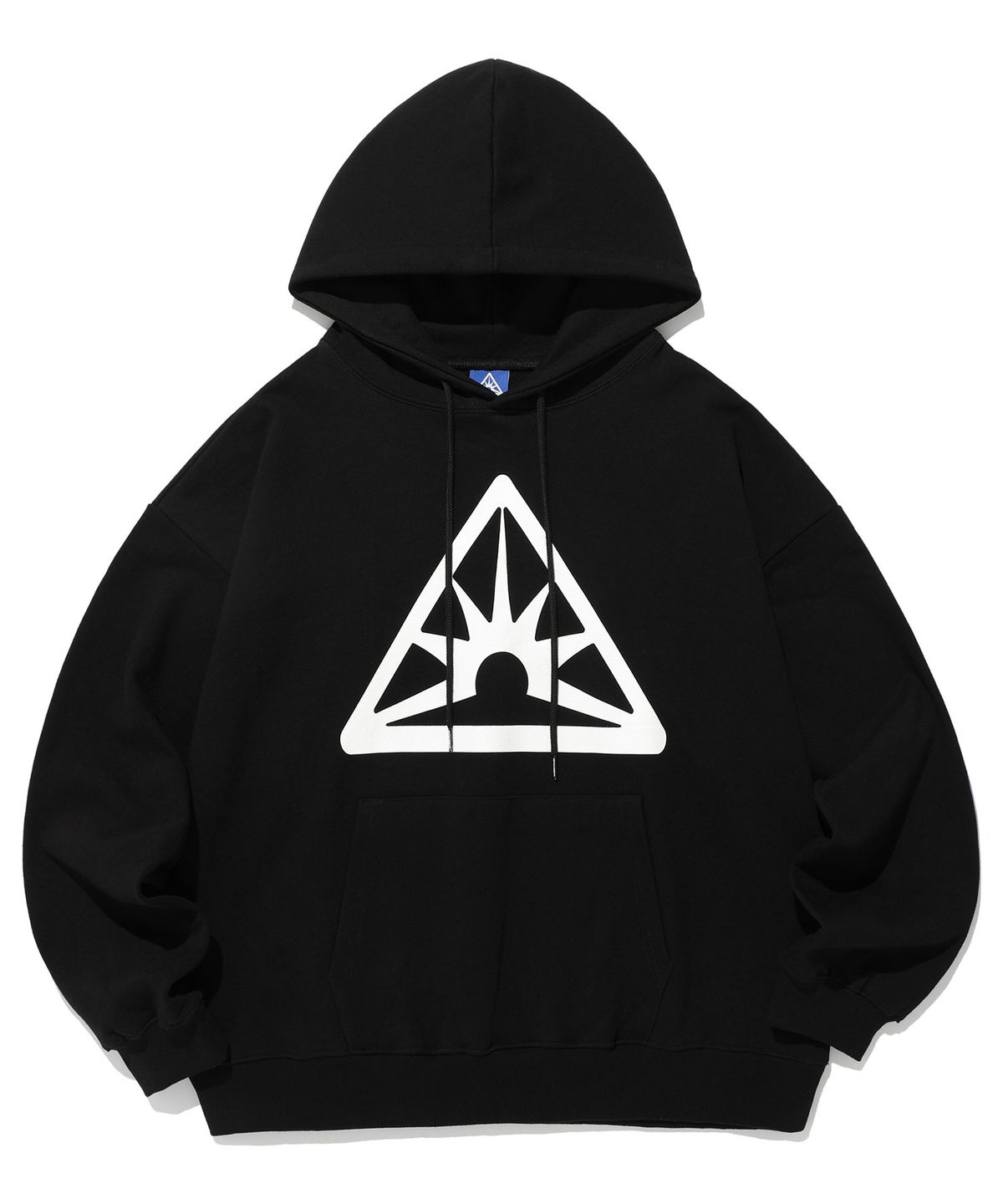 이스트쿤스트(ISTKUNST) SUNRISE LOGO HOODIE_BLACK(IK2ESMM400A)