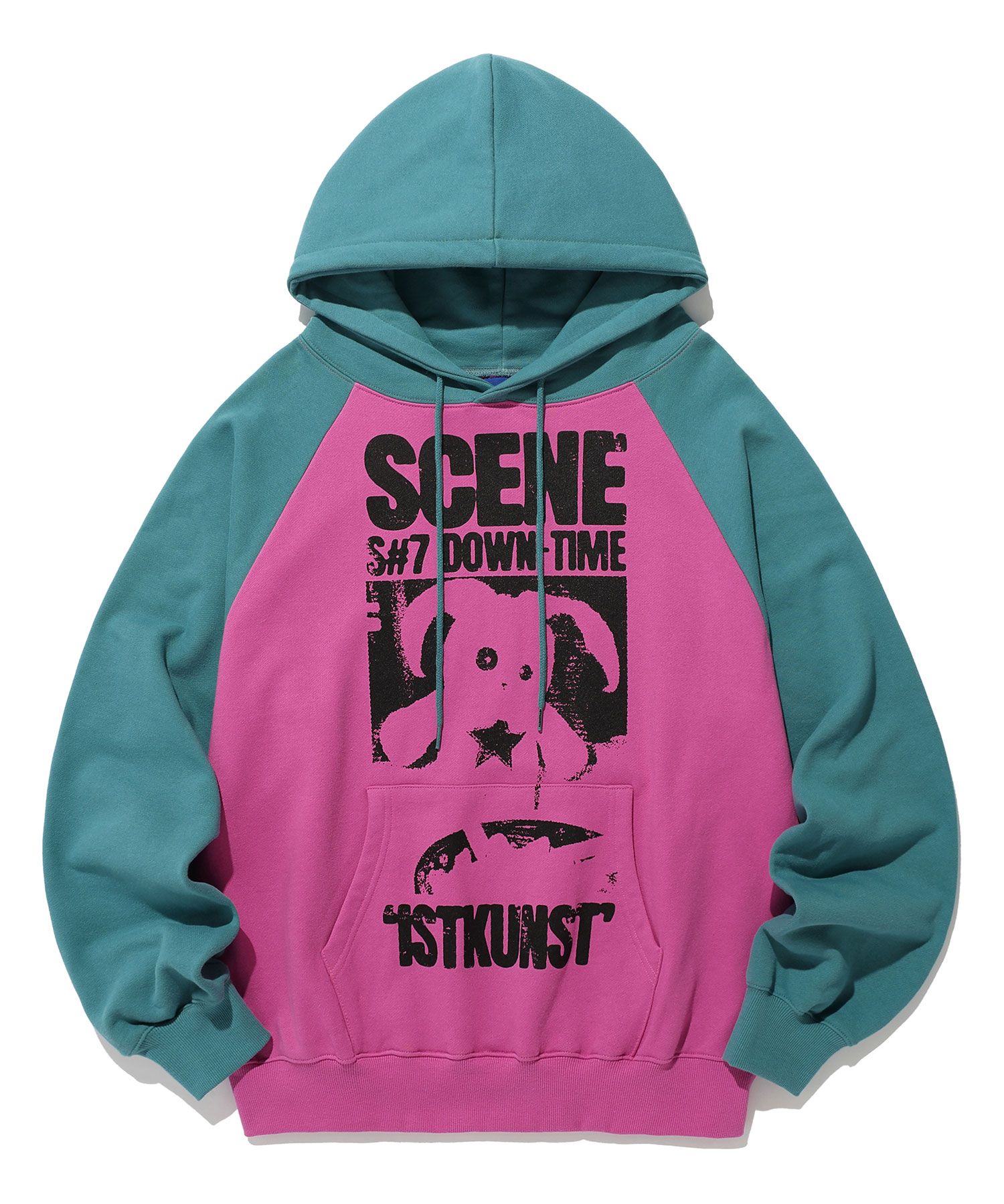 さらに100円引き◆ISTKUNST◆SCENE BUNNY RAGLAN HOODIE MUSINSA | ISTKUNST SCENE BUNNY RAGLAN HOODIE_DEEP PINK