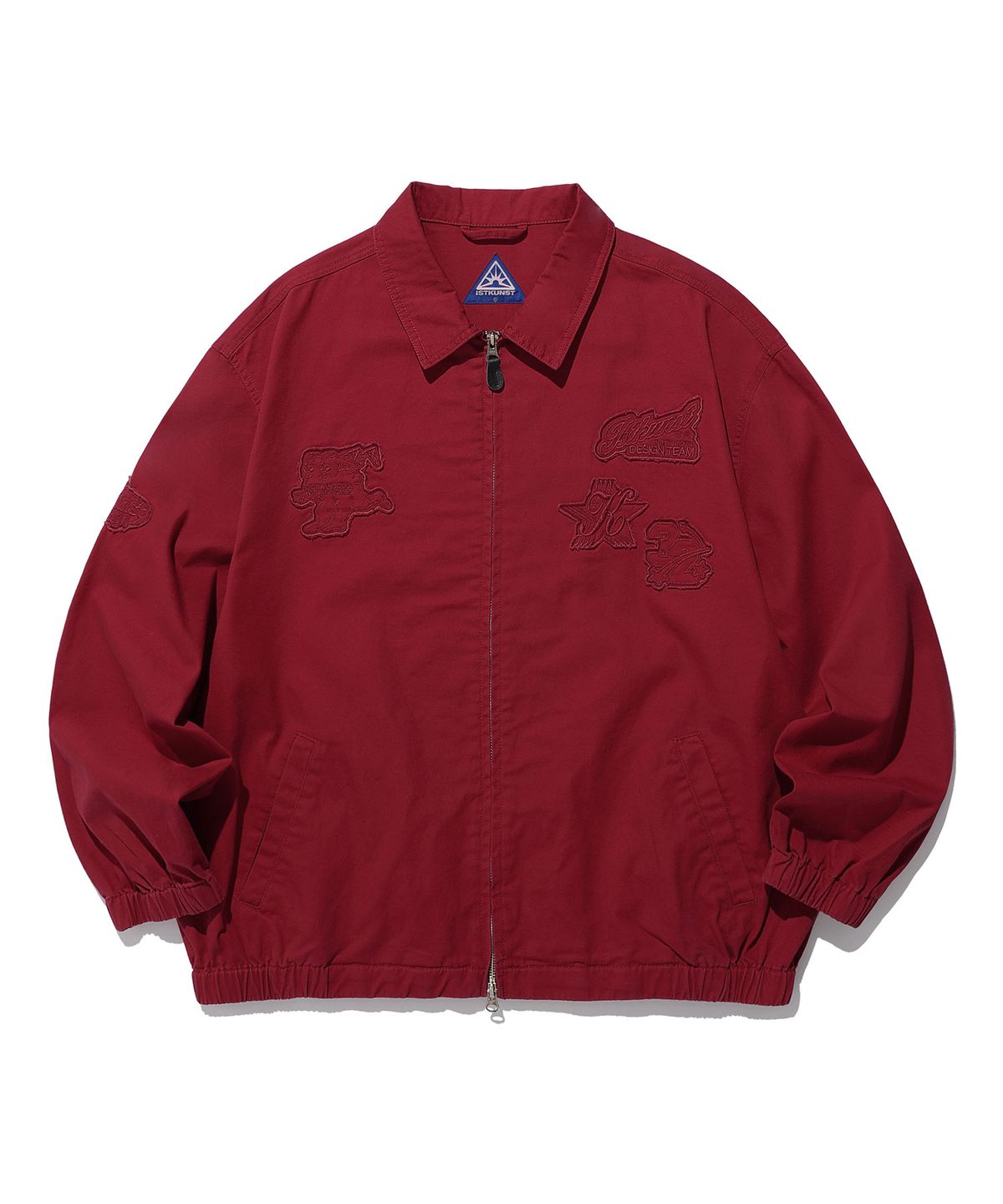 이스트쿤스트(ISTKUNST) WASHED ZIP-UP WORK JACKET_RED(IK2ESMJ200A)
