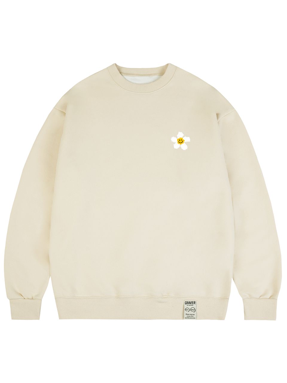MUSINSA | GRAVER [UNISEX] Small Tape Flower Dot Smile