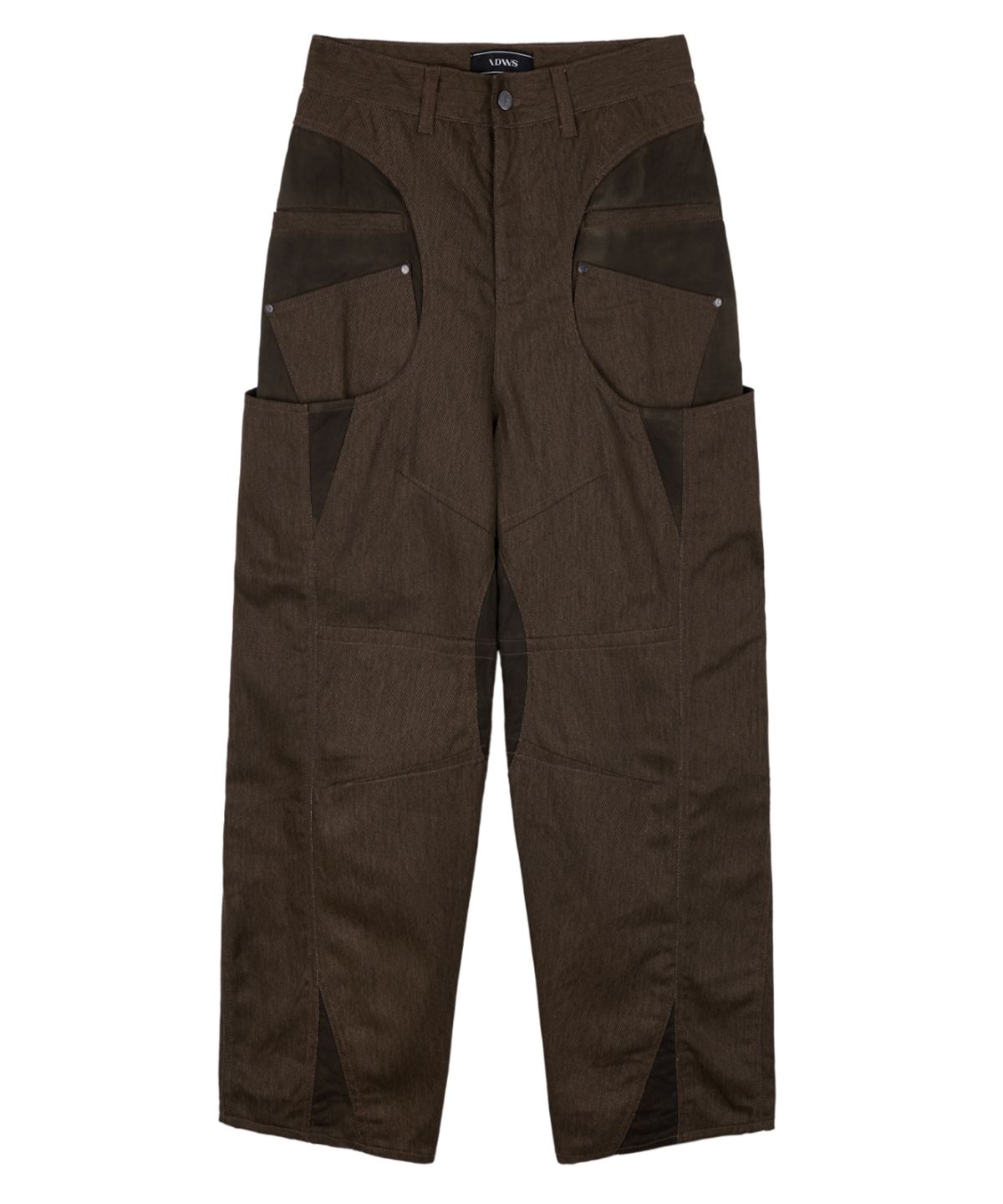 아이돈워너셀(IDWS) Circle Flash Twill Pants Brown