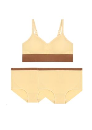 마카롱 웰핏 브라렛 3종 세트 (브라1+팬티2)