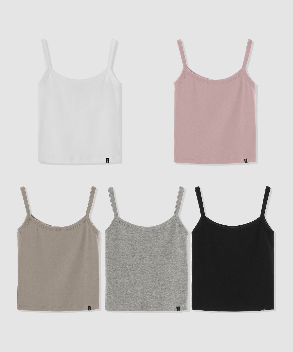 디어스토커(DEARSTALKER) D. BASIC STRING SLEEVELESS TOP - 5 COLOR