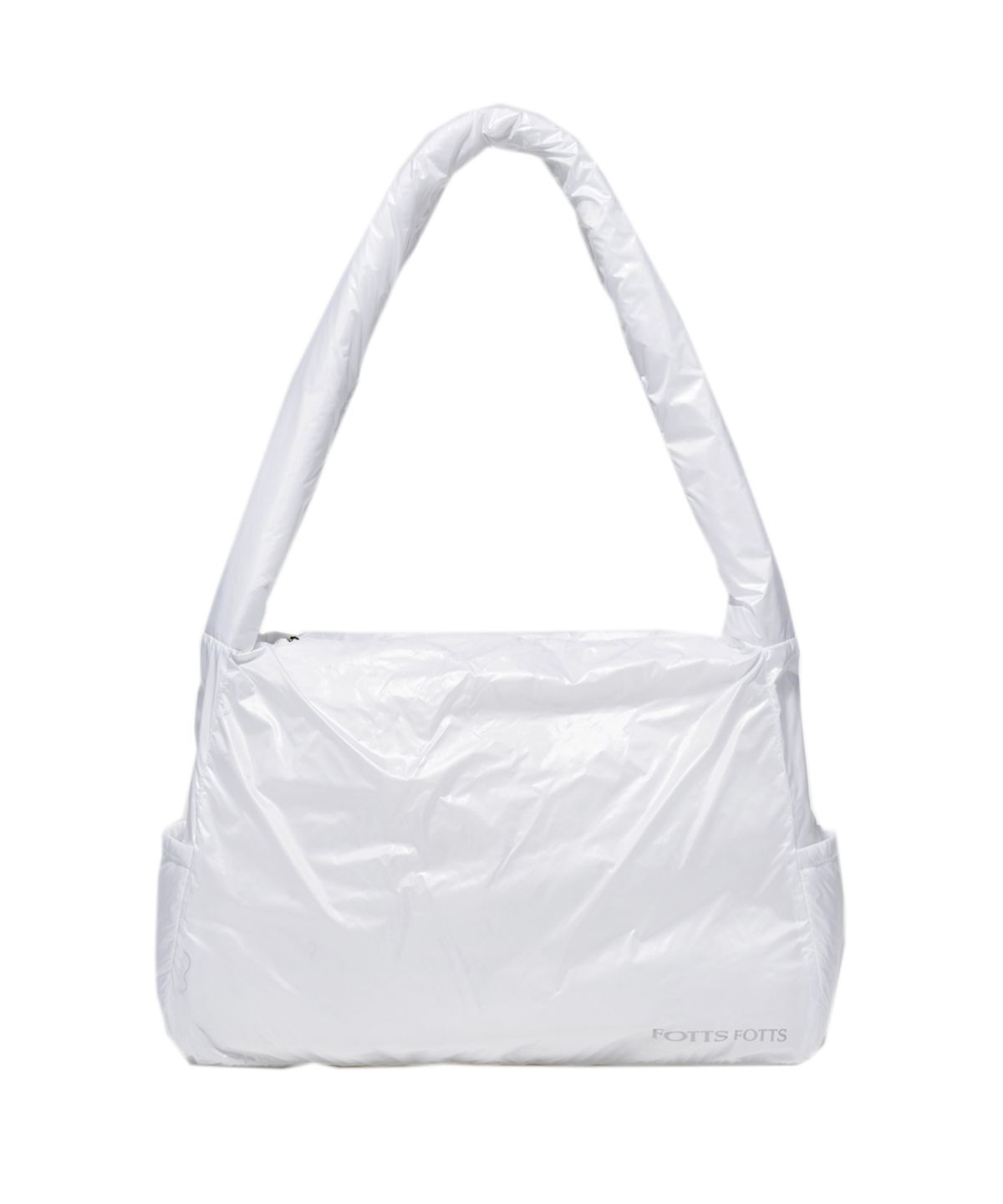 포츠포츠(FOTTSFOTTS) PUFFER BAG BIG - WHITE