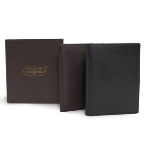 천연 소가죽 여권지갑