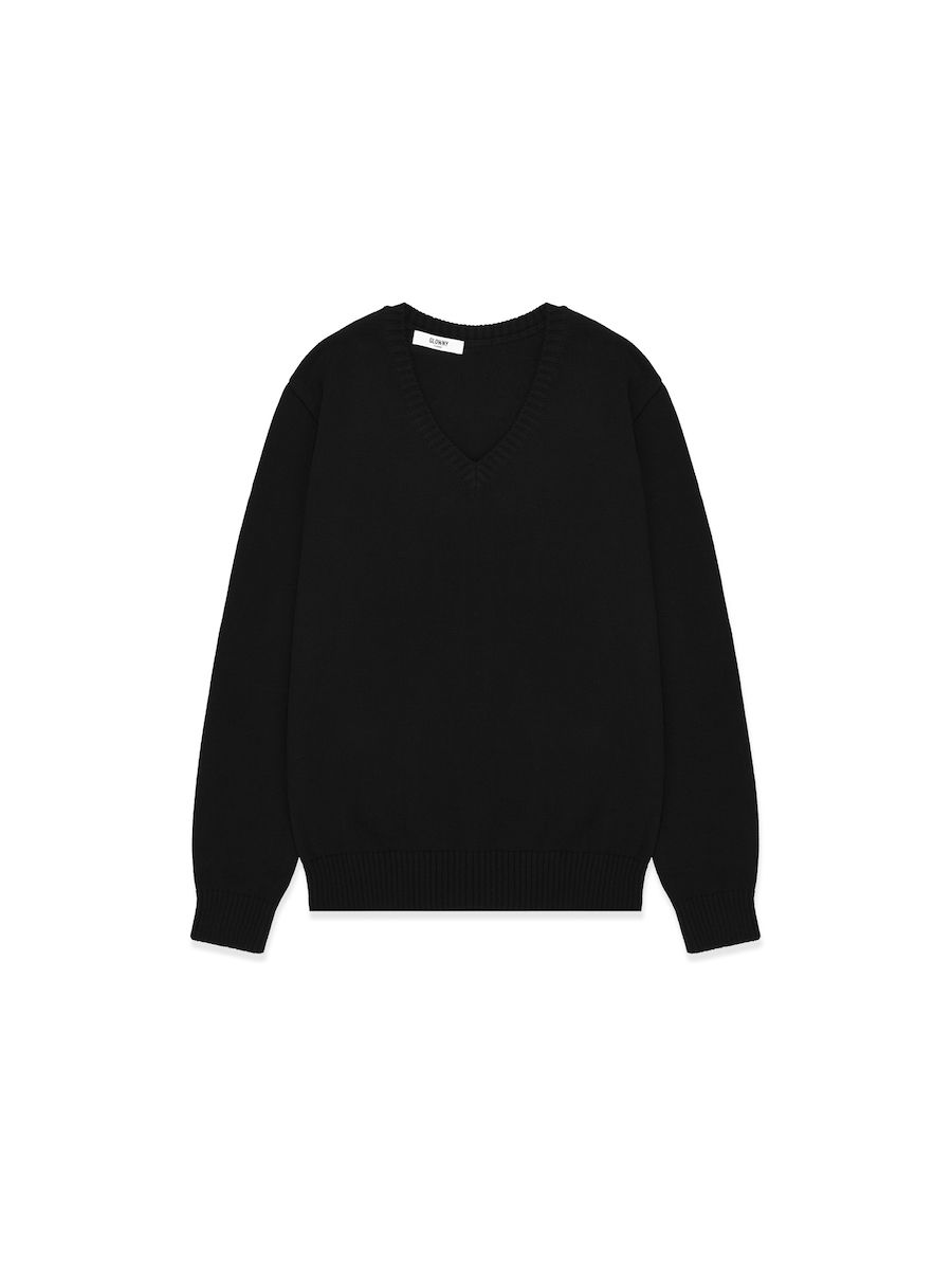 ★送料・関税込★GLOWNY★G CLASSIC V-NECK LONG SLEEVE★ G CLASSIC V-NECK LONG SLEEVE – Glowny