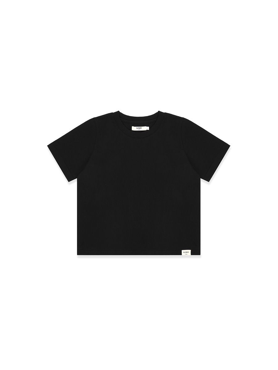 ★GLOWNY★ G CLASSIC SOFT TEE BLACK MUSINSA | GLOWNY G CLASSIC SOFT TEE (BLACK)