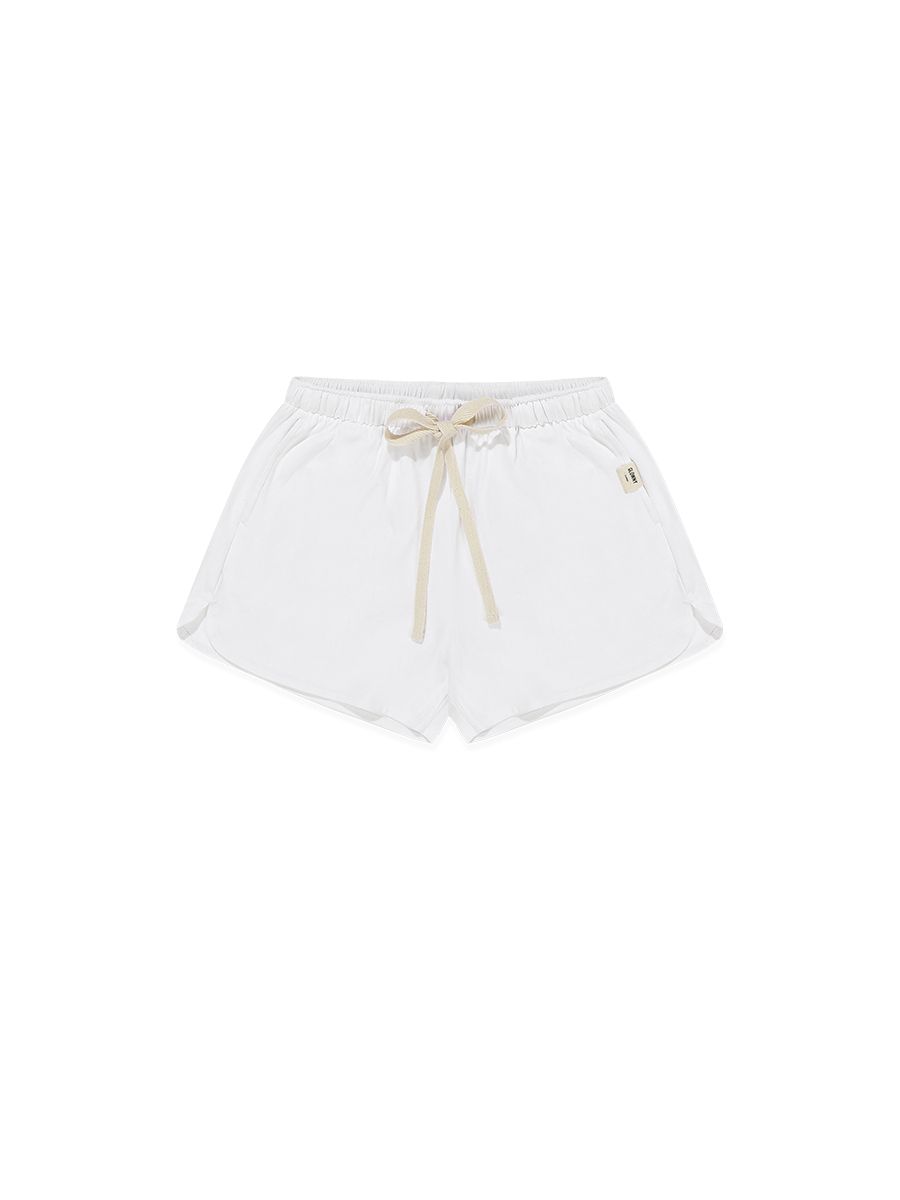 MUSINSA | GLOWNY G CLASSIC SOFT SHORTS (WHITE)
