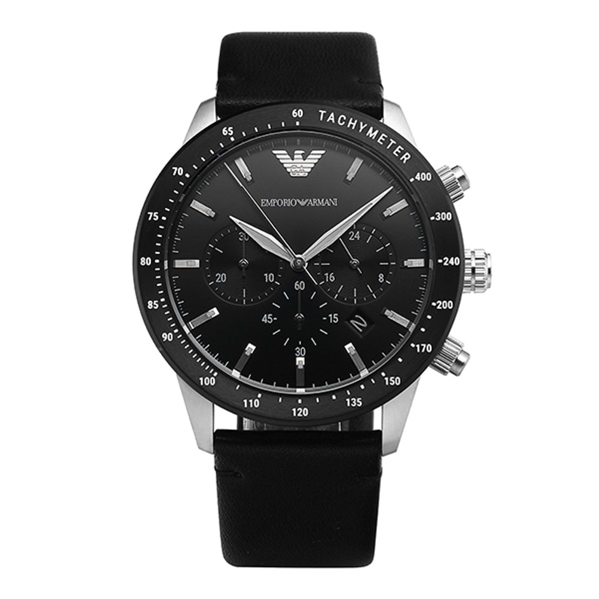 엠포리오 아르마니(EMPORIO ARMANI) AR11243 마리오 크로노그래프 남성 가죽시계