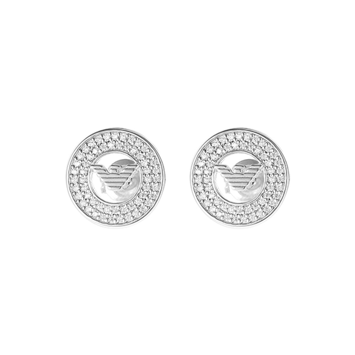 엠포리오 아르마니(EMPORIO ARMANI) EG3587040 키 베이직 펜던트 스터드 실버 귀걸이