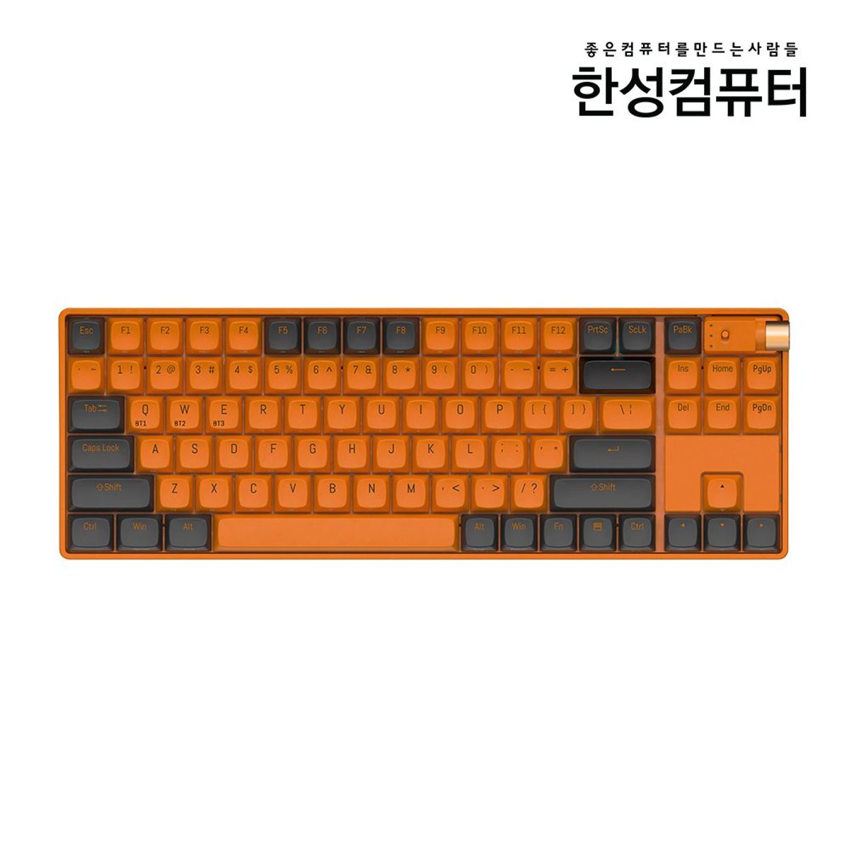 한성컴퓨터(HANSUNG COMPUTER) GK903B Deskterior 저소음 윤활 듀얼무선 기계식키보드