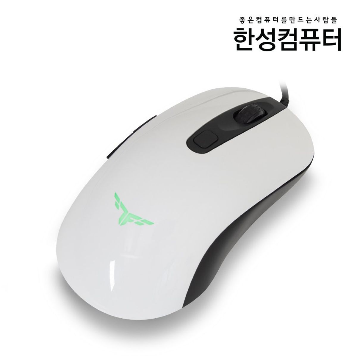 한성컴퓨터(HANSUNG COMPUTER) BOSSMONSTER MLv.67 80G 게이밍 마우스(화이트)