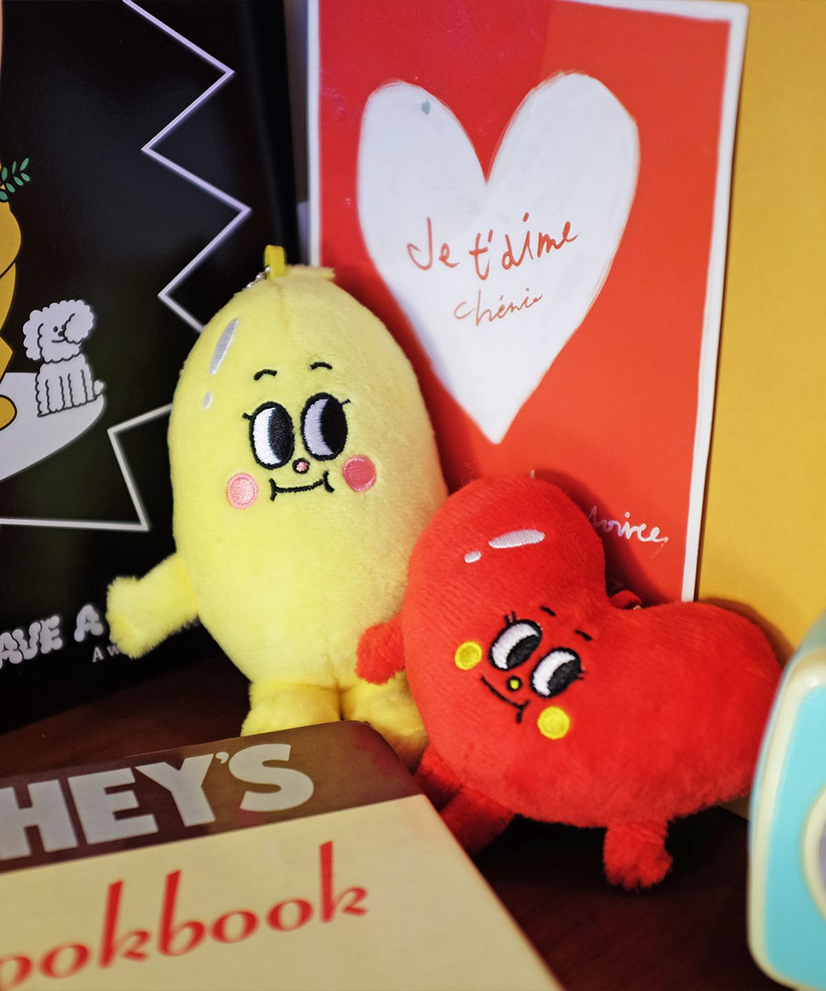 벌룬프렌즈(BALLOON FRIENDS) 벌룬프렌즈 10cm 캐릭터 미니 인형키링 (에드/린/로우/렌지)