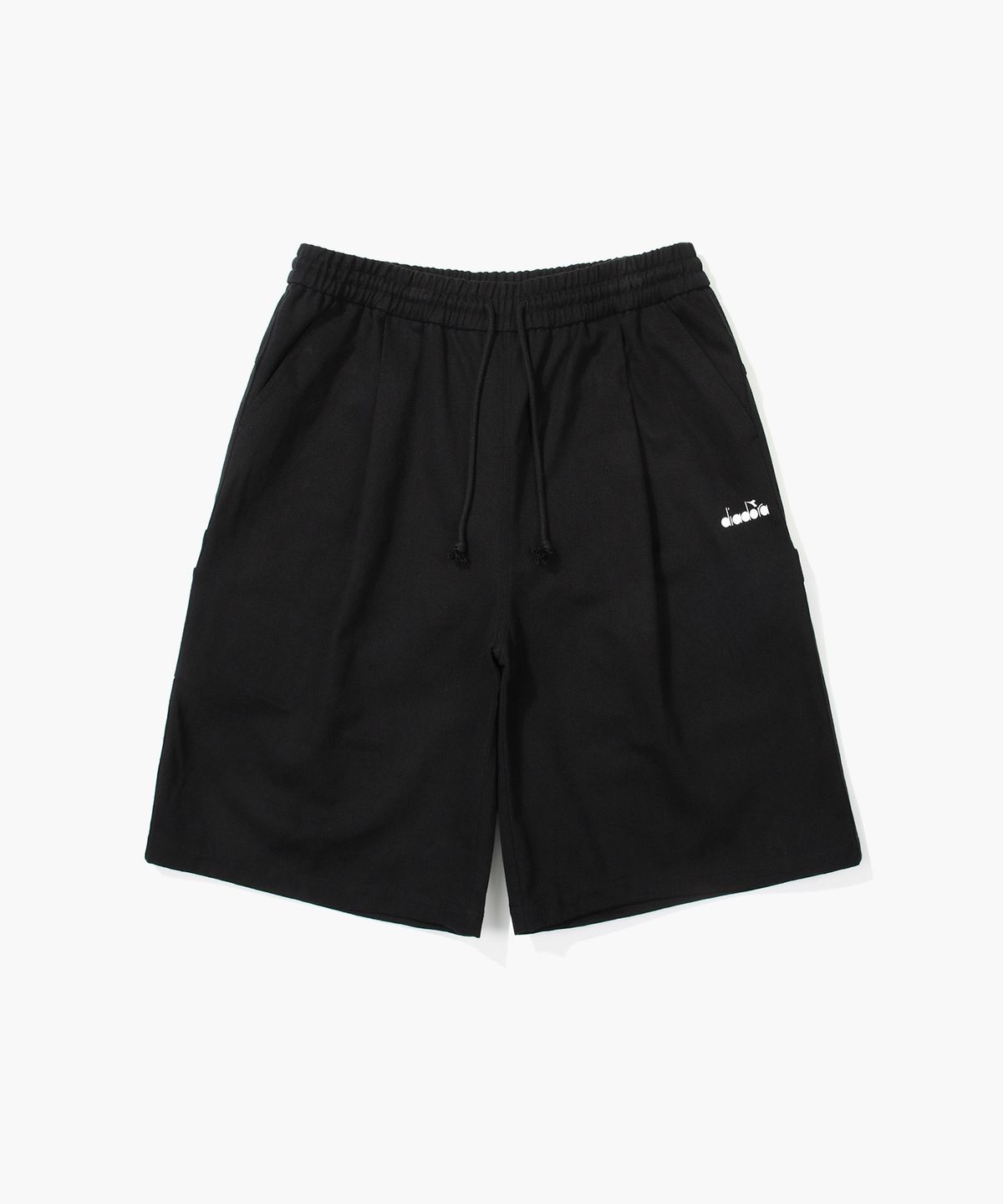 디아도라(diadora) 판타지스타 카펜터 7부 팬츠 BLACK